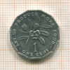 1 цент. Ямайка 1983г