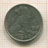 1 франк. Бельгия 1940г