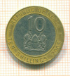 10 шиллингов. Кения 2005г