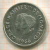 10 франков. Монако 1966г