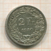 2 франка. Швейцария 1940г