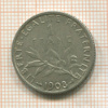 1 франк. Франция 1908г