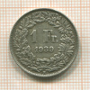 1 франк. Швейцария 1939г