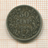 50 сантимов. Бельгия 1907г