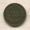 1 цент. США 1890г