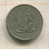 25 центов. Британские Карибы 1965г