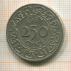 250 центов. Суринам 1987г