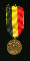 Медаль Федерации Христианских Профсоюзов Шарлеруа. Бельгия