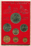 Набор монет. Великобритания 1977г