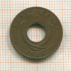 1 цент. Восточная Африка 1924г