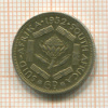6 пенсов. Южная Африка 1952г