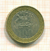 100 песо. Чили 2005г