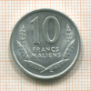 10 франков. Мали 1961г