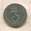 3 пенса. Англия 1763г
