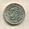 1 шиллинг. Австралия 1961г