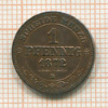 1 пфенниг. Саксония 1872г