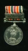 Полицейская медаль "За специальную службу" с планкой "Punjab". Индия