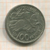 100 франков. Монако 1950г