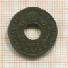 1 цент. Восточная Африка 1928г
