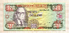 20 долларов. Ямайка 1990г