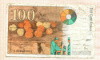 100 франков. Франция 1998г
