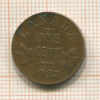1 цент. Канада 1932г