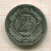 2 франка. Франция 1998г