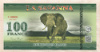 100 франков. La savanna 1915г