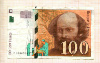 100 франков. Франция 1997г