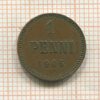 1 пенни 1906г