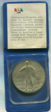 25 марок. Финляндия 1978г