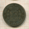 10 сантимов. Испания 1878г