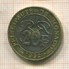 20 франков. Монако 1992г