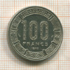 100 франков. Камерун 1983г