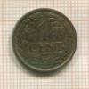 1 цент. Нидерланды 1929г