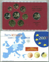 Годовой набор евро. Германия 2007г