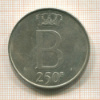 250 франков. Бельгия 1976г