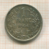 1 франк. Франция 1904г