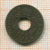 1 цент. Восточная Африка 1928г
