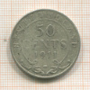 50 центов. Ньюфаундленд 1911г