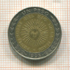 1 песо. Аргентина 1995г