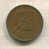 2 цента. Фиджи 1978г