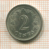 2 цента. Мальта 1977г
