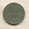5 сентаво. Колумбия 1946г