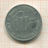 1 франк. Центральная Африка 1975г