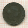 5 сантимов. Испания 1868г