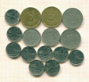 Подборка монет. Бельгия