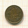 1 цент. Нидерланды 1929г