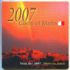 Годовой набор монет. Мальта 2007г