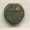 Сиракузы. Посейдон/трезубец. 275-215 г. до н.э.